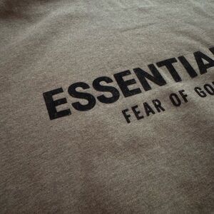 Fear of God Essentials Heather Gray Tee